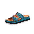 Gemini Damen Pantolette grün - Gemini Schuhe - Bildbeschreibung