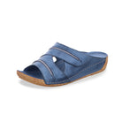 Gemini Damen Pantolette blau - Gemini Schuhe - Bildbeschreibung