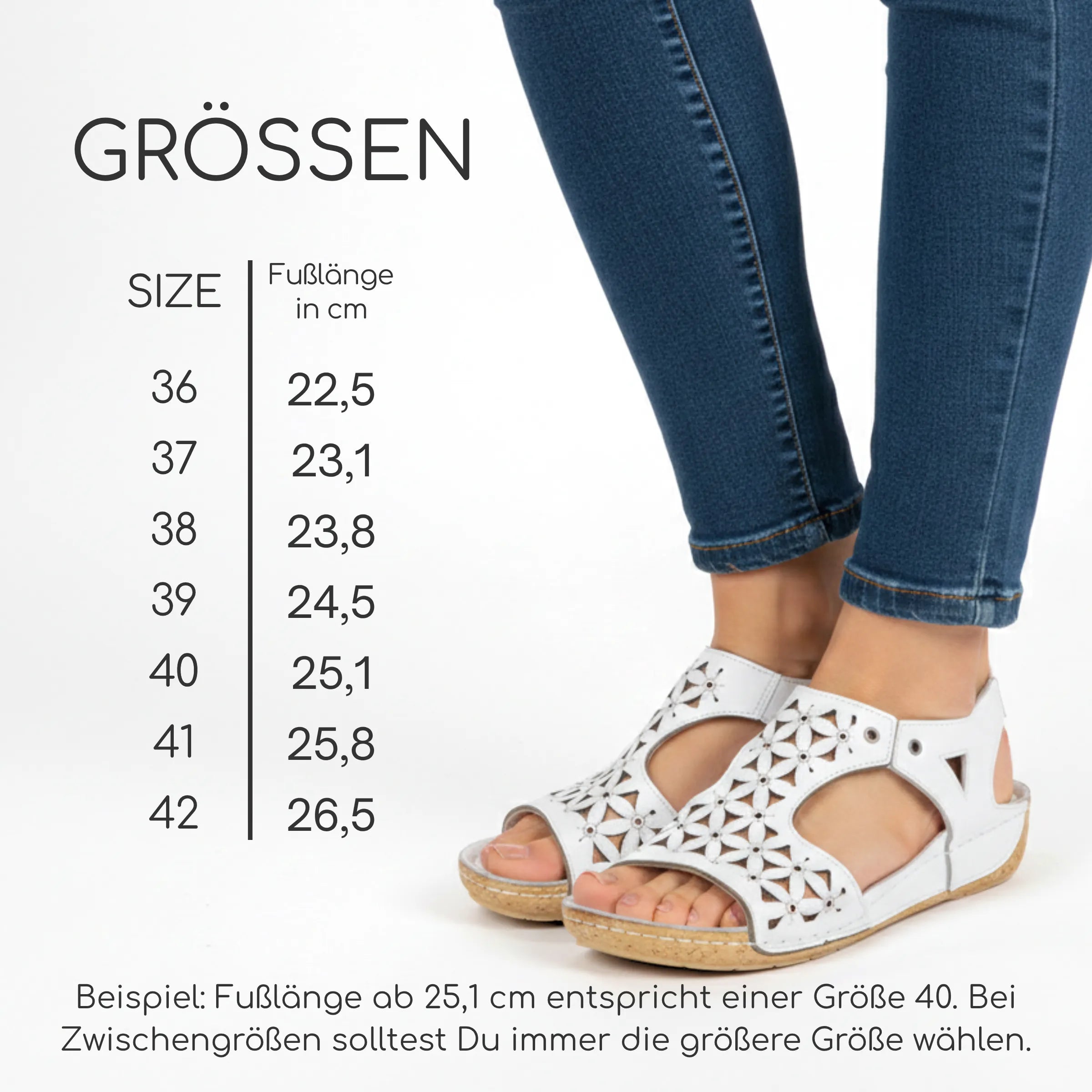 Gemini Damen Sandale weiß - Gemini Schuhe