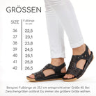 Gemini Damen Sandale schwarz - Gemini Schuhe