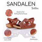 Gemini Damen Sandale braun - Gemini Schuhe