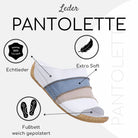 Gemini Damen Pantolette bunt - Gemini Schuhe