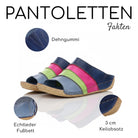Gemini Damen Pantolette bunt - Gemini Schuhe