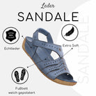 Gemini Damen Sandale blau - Gemini Schuhe