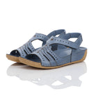 Gemini Damen Sandale blau - Gemini Schuhe