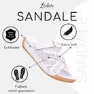 Gemini Damen Pantolette weiß - Gemini Schuhe