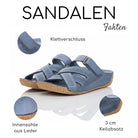 Gemini Damen Pantolette blau - Gemini Schuhe