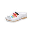 Gemini Damen Pantolette weiß - Gemini Schuhe - Bildbeschreibung