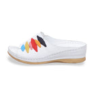 Gemini Damen Pantolette weiß - Gemini Schuhe - Bildbeschreibung