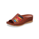 Gemini Damen Pantolette braun - Gemini Schuhe - Bildbeschreibung