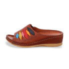 Gemini Damen Pantolette braun - Gemini Schuhe - Bildbeschreibung