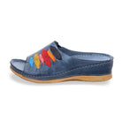 Gemini Damen Pantolette blau - Gemini Schuhe - Bildbeschreibung