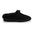 Gemini Damen Velour Pantolette schwarz - Gemini Schuhe - Bildbeschreibung