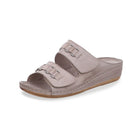 Gemini Damen Pantolette beige - Gemini Schuhe - Bildbeschreibung