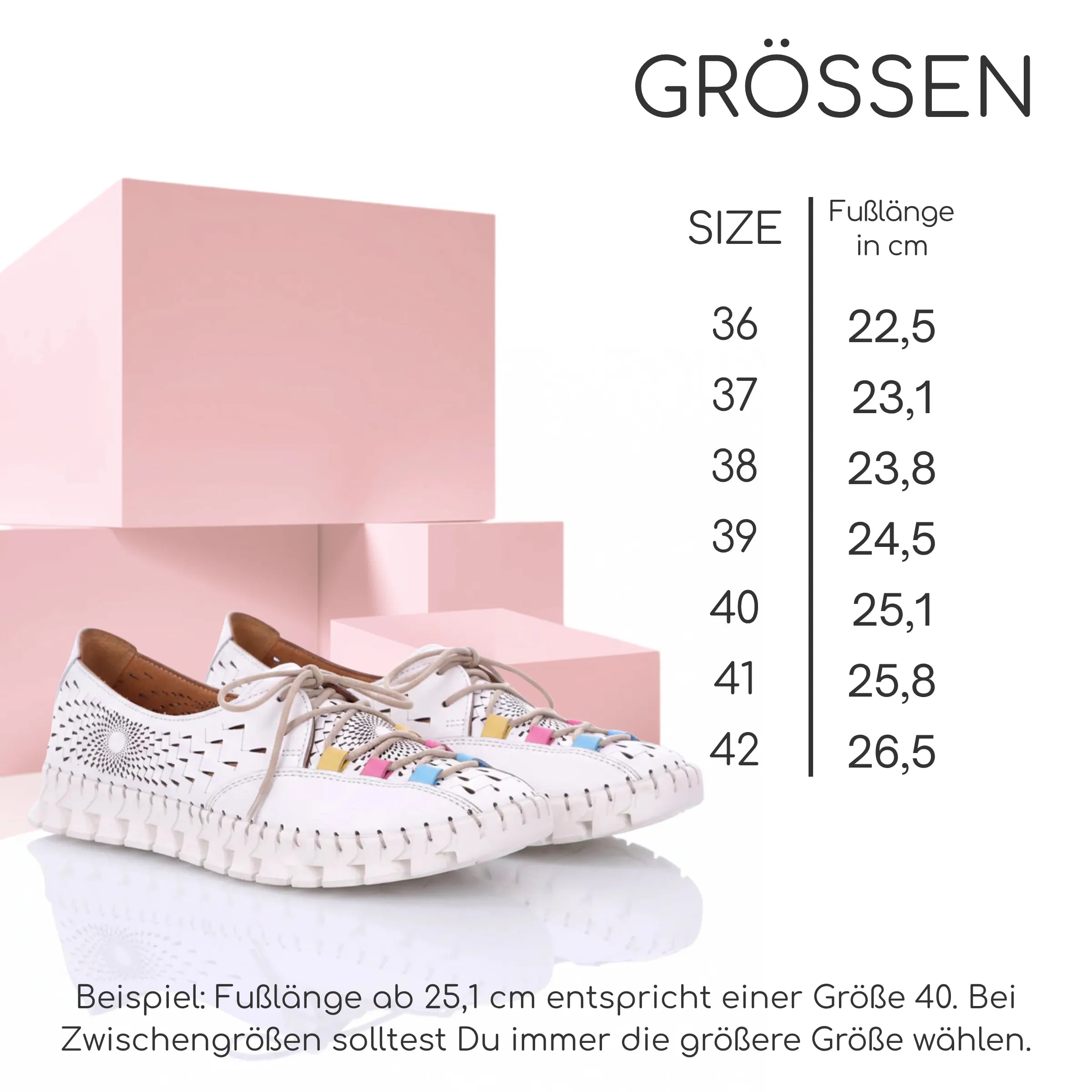 Gemini Damen Schnürschuh weiß - Gemini Schuhe
