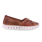 Gemini Damen Slipper braun - Gemini Schuhe