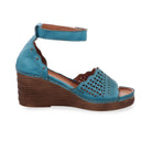 Gemini Damen Sandale blau - Gemini Schuhe