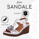 Gemini Damen Sandale weiß - Gemini Schuhe