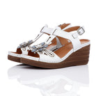 Gemini Damen Sandale weiß - Gemini Schuhe