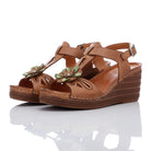 Gemini Damen Sandale braun - Gemini Schuhe