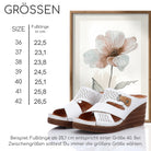 Gemini Damen Pantolette weiß - Gemini Schuhe