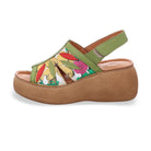 Gemini Damen Sandale grün - Gemini Schuhe - Bildbeschreibung