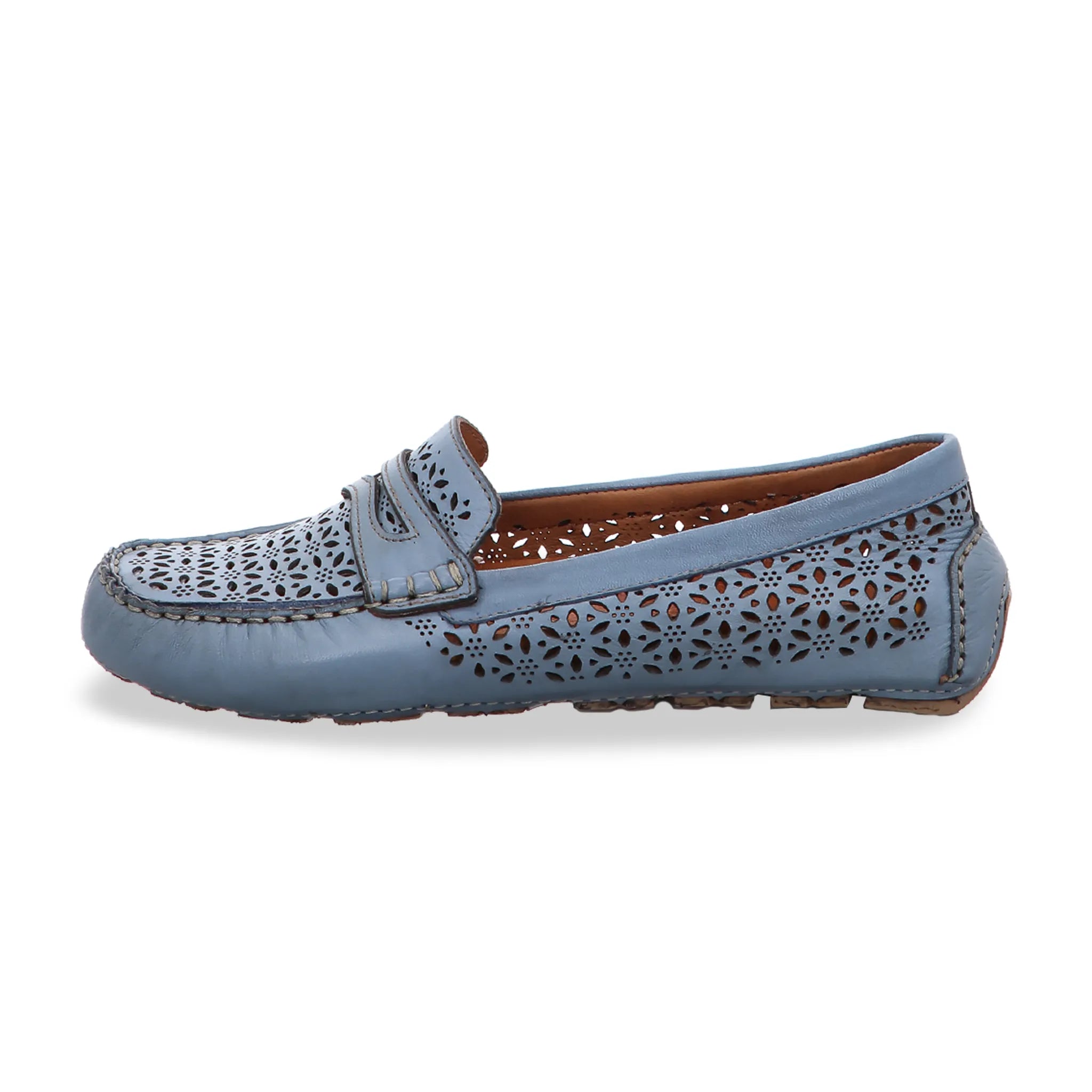 Gemini Damen Slipper blau - Gemini Schuhe - Bildbeschreibung