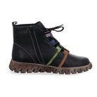 Gemini Damen Schnürboot schwarz - Gemini Schuhe