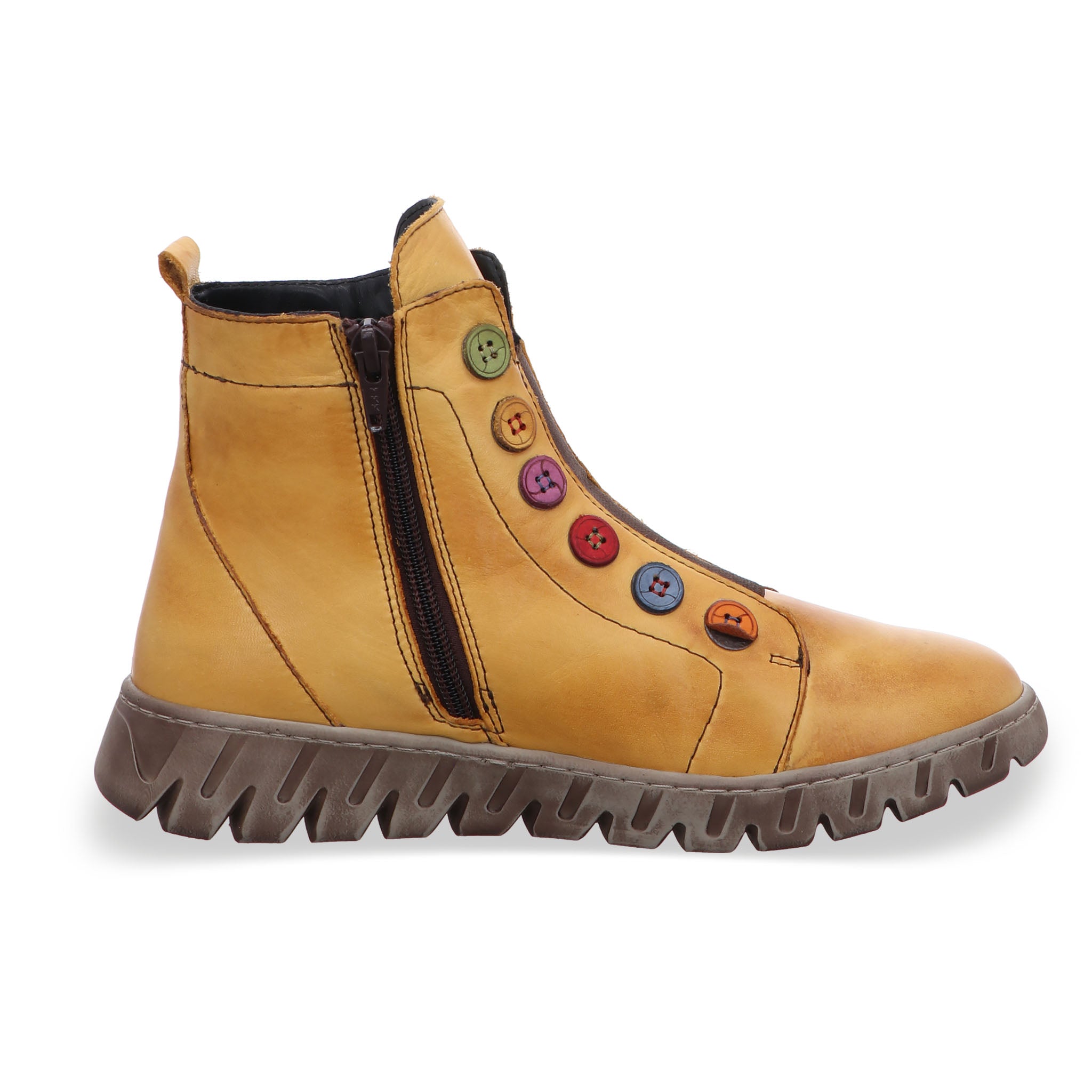 Gemini Damen Boot gelb - Gemini Schuhe