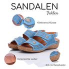 Gemini Damen Sandale blau - Gemini Schuhe