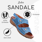 Gemini Damen Sandale blau - Gemini Schuhe