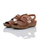 Gemini Damen Sandale braun - Gemini Schuhe