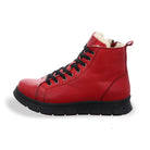 Gemini Damen Schnürboot rot - Gemini Schuhe - Bildbeschreibung