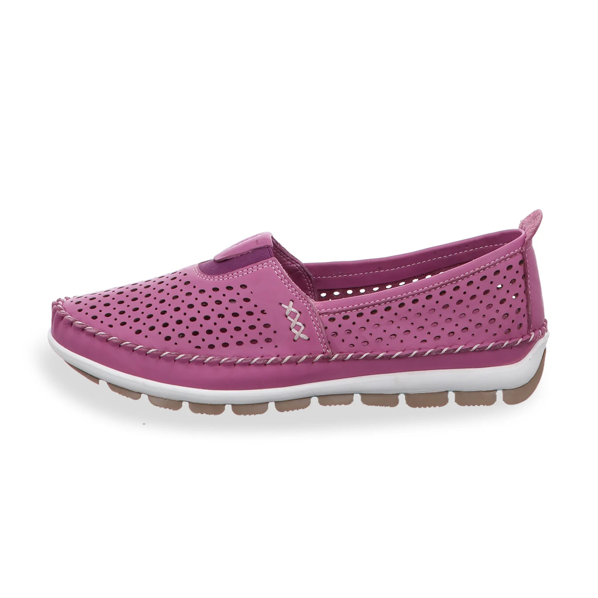 Gemini Damen Slipper lila - Gemini Schuhe - Bildbeschreibung