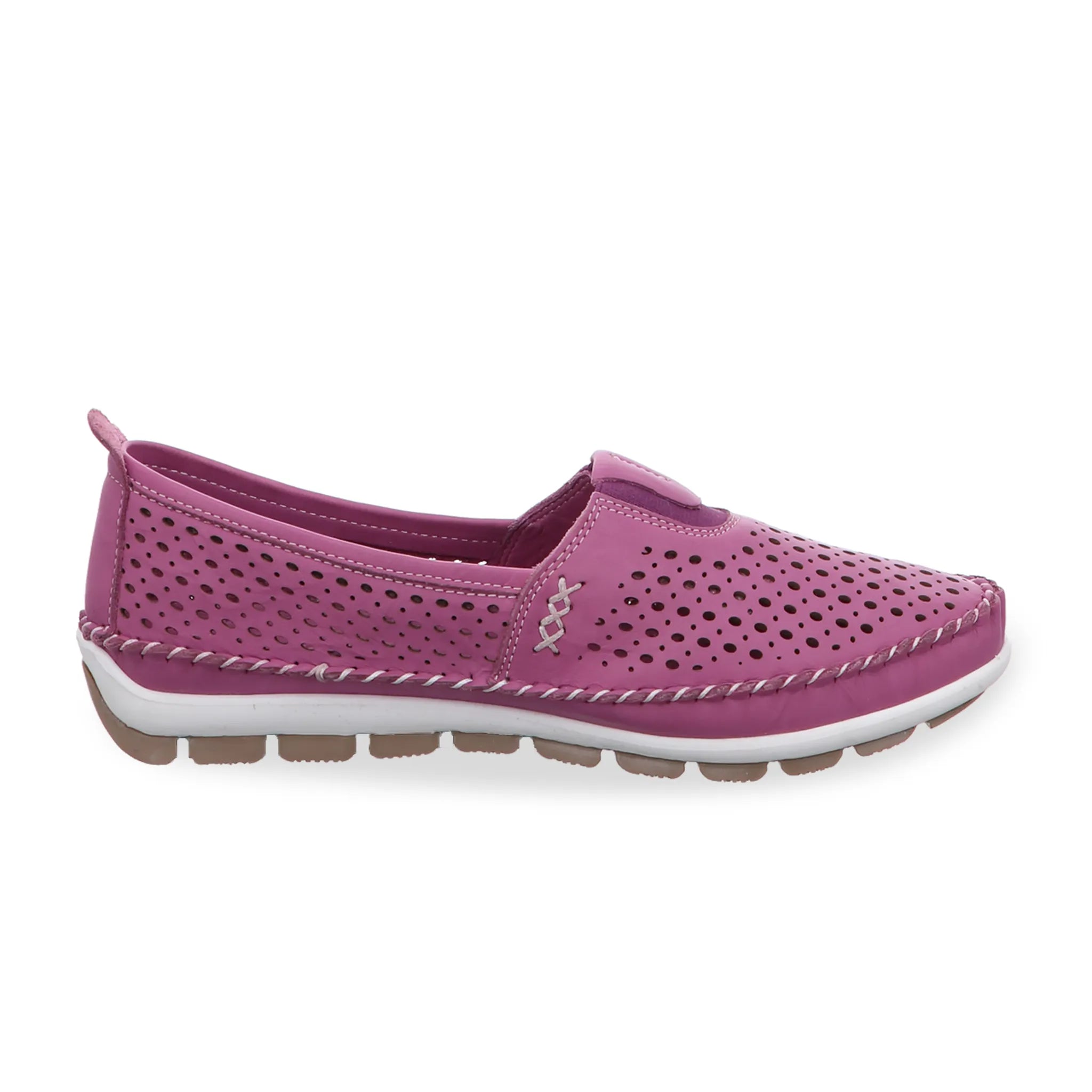 Gemini Damen Slipper lila - Gemini Schuhe - Bildbeschreibung