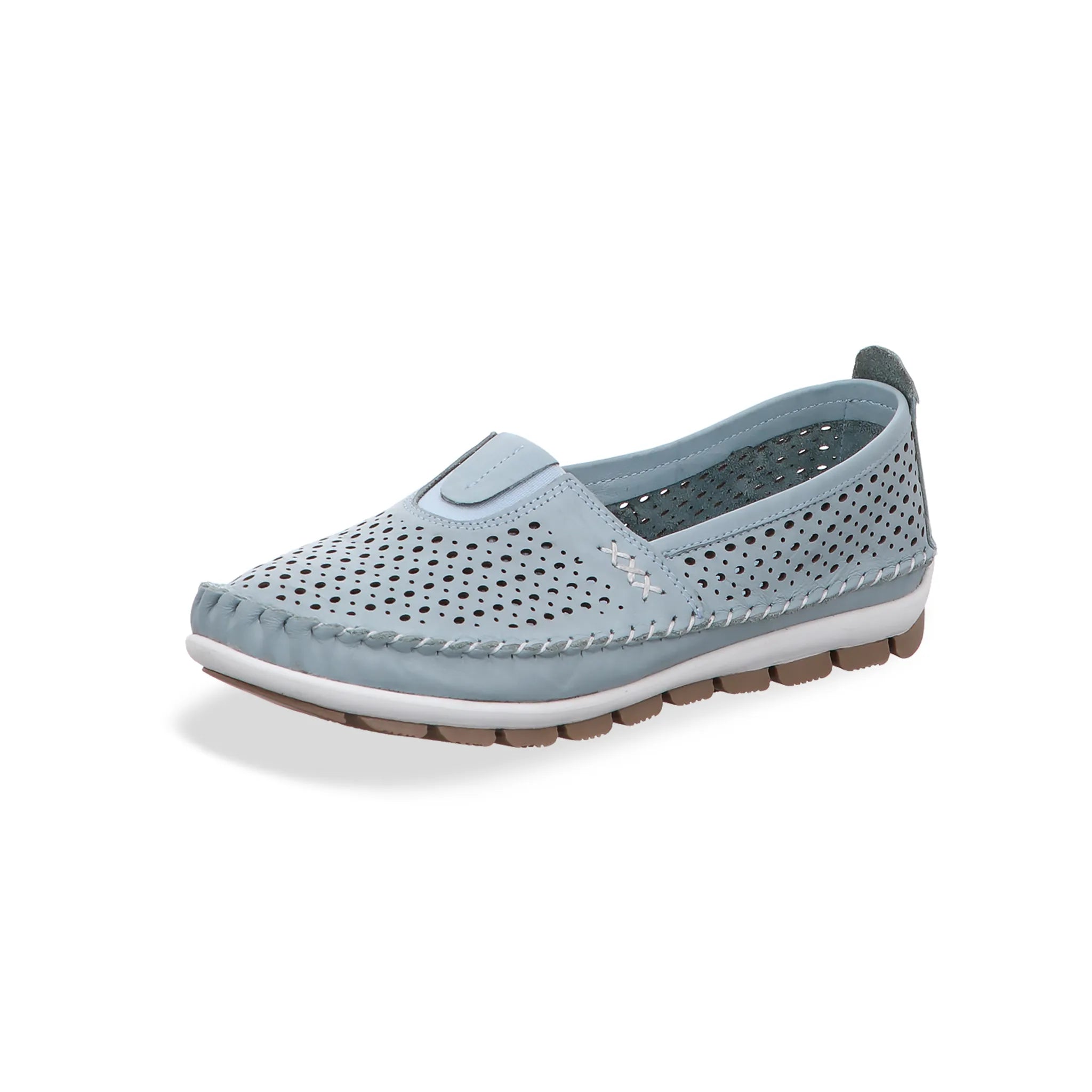 Gemini Damen Slipper blau - Gemini Schuhe - Bildbeschreibung