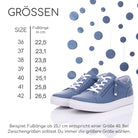 Gemini Damen Sneaker blau - Gemini Schuhe