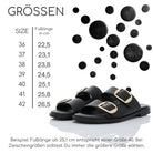 Gemini Damen Pantolette schwarz - Gemini Schuhe