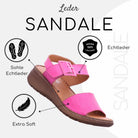 Gemini Damen Sandale pink - Gemini Schuhe