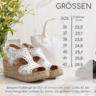 Gemini Damen Sandale weiß - Gemini Schuhe