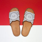 Gemini Damen Pantolette weiß - Gemini Schuhe - Bildbeschreibung