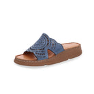 Gemini Damen Pantolette blau - Gemini Schuhe - Bildbeschreibung
