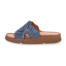 Gemini Damen Pantolette blau - Gemini Schuhe - Bildbeschreibung