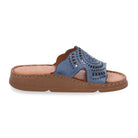 Gemini Damen Pantolette blau - Gemini Schuhe - Bildbeschreibung