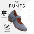 Gemini Damen Pumps blau - Gemini Schuhe