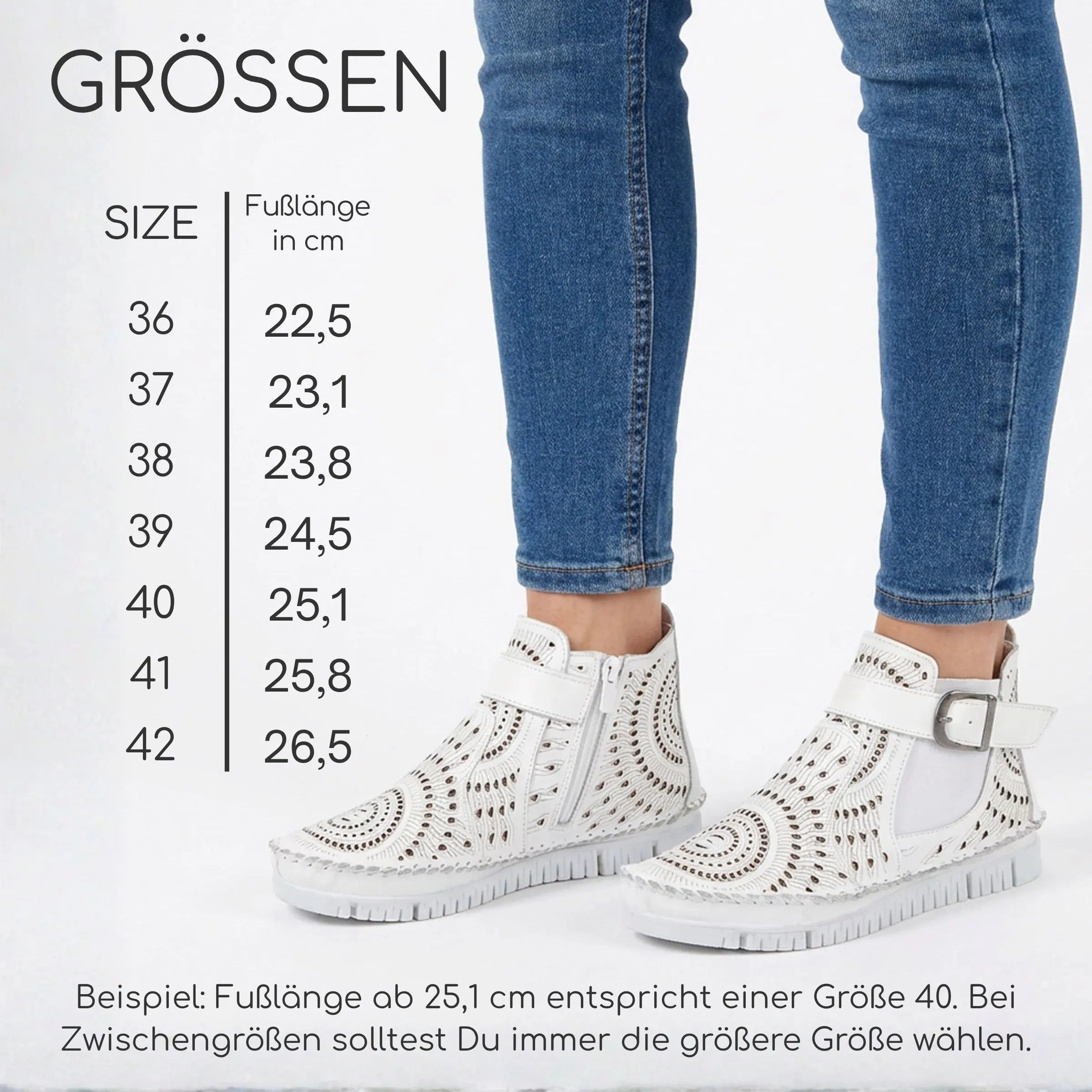 Gemini Damen Boot weiß - Gemini Schuhe 