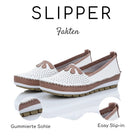 Gemini Damen Slipper weiß - Maritimer Stil