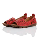 Gemini Damen Slipper rot - Gemini Schuhe