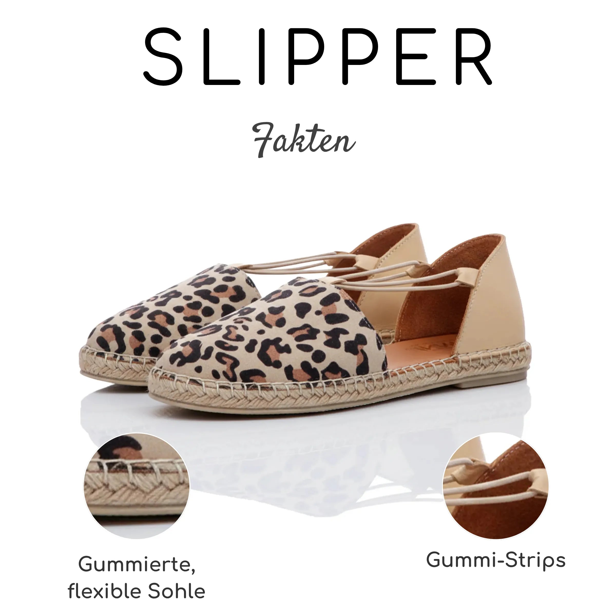 Gemini Damen Leo Slipper beige - Gemini Schuhe