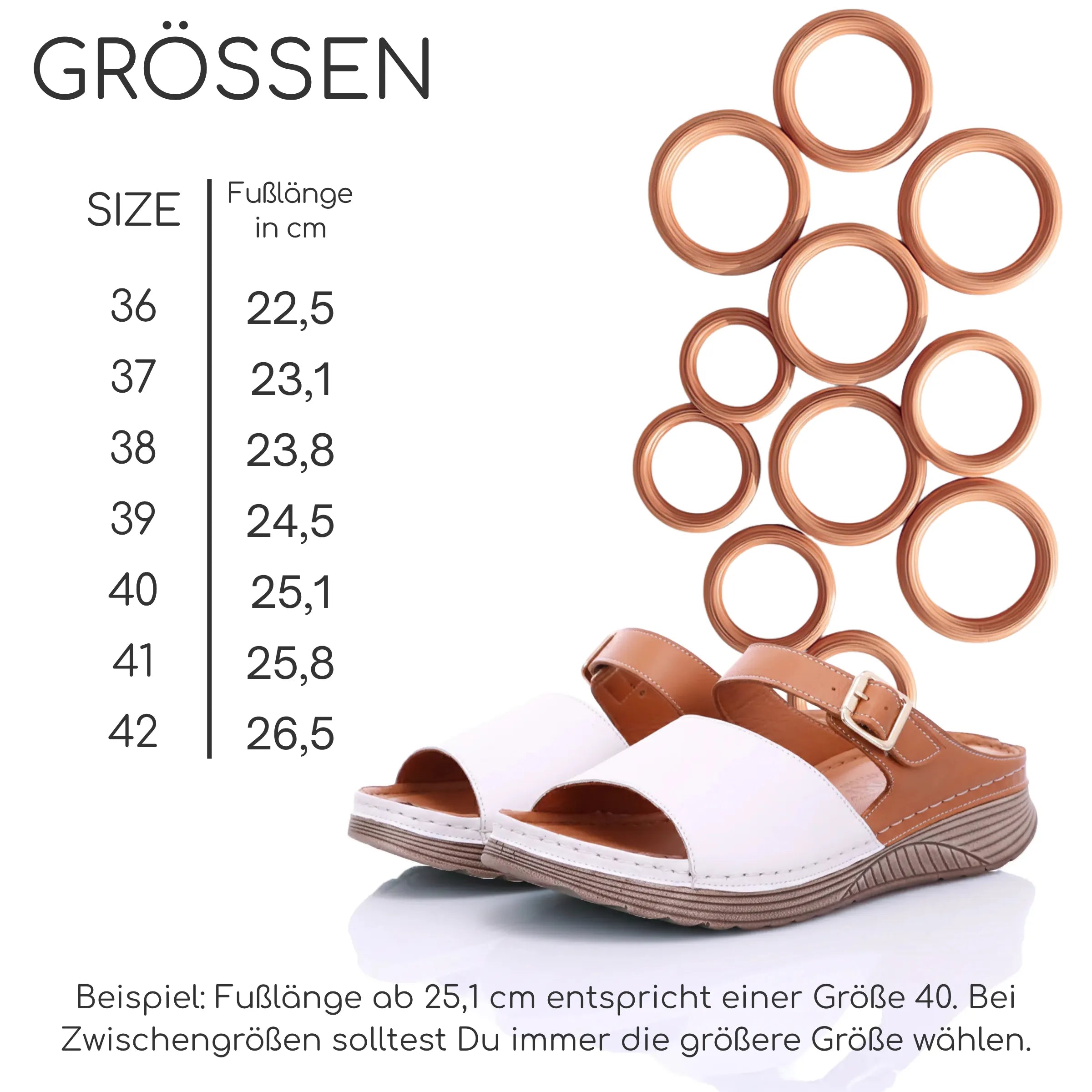 Gemini Damen Pantolette weiß - Gemini Schuhe